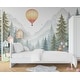preview thumbnail 4 of 5, Animals kids Wallpaper, Nursery and Kids Room Mural Decor
