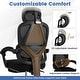 preview thumbnail 3 of 4, Mesh Office Chair Ergonomic Desk Chair with Retractable Footrest