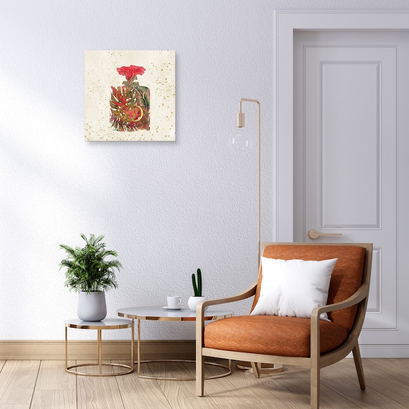 GG Perfume Bottle Canvas Art Print