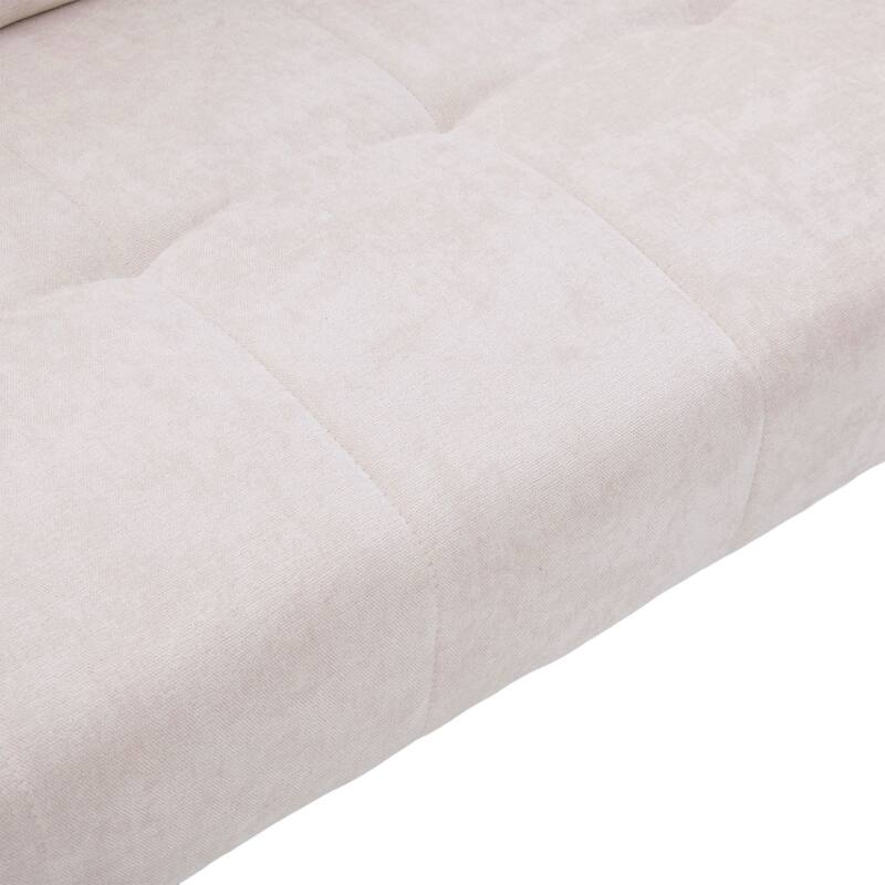 Modern Double Armchair Living Room & Bedroom Compact Upholstered Sofa Leisure Sofa