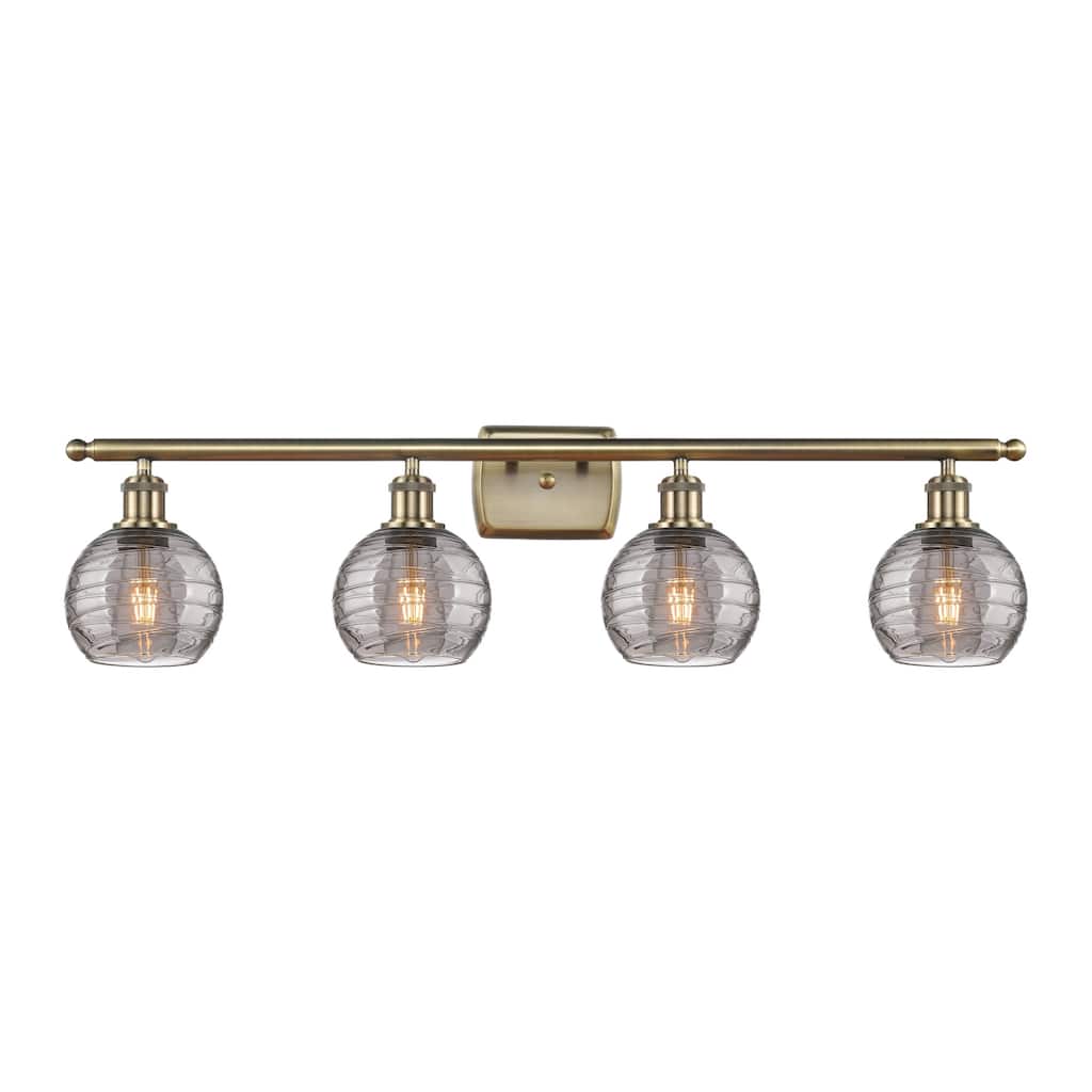 Innovations Lighting 516-4W 9 36 Athens Deco Swirl Vanity Athens Deco
