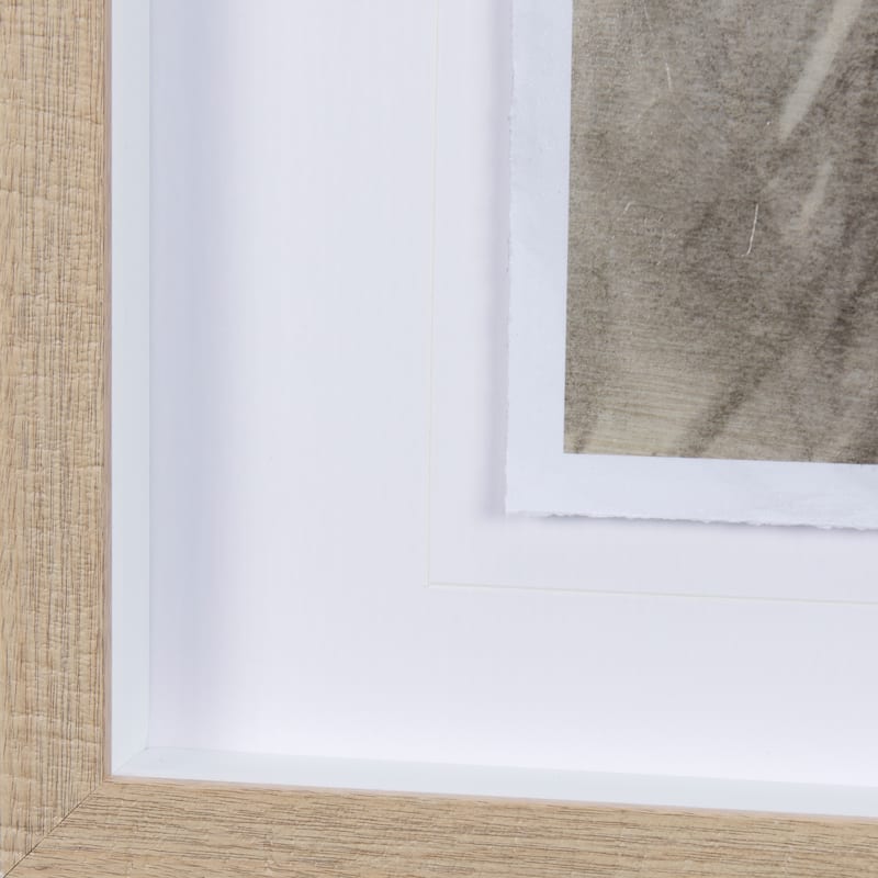 Shadows On Wood II Framed Art Print