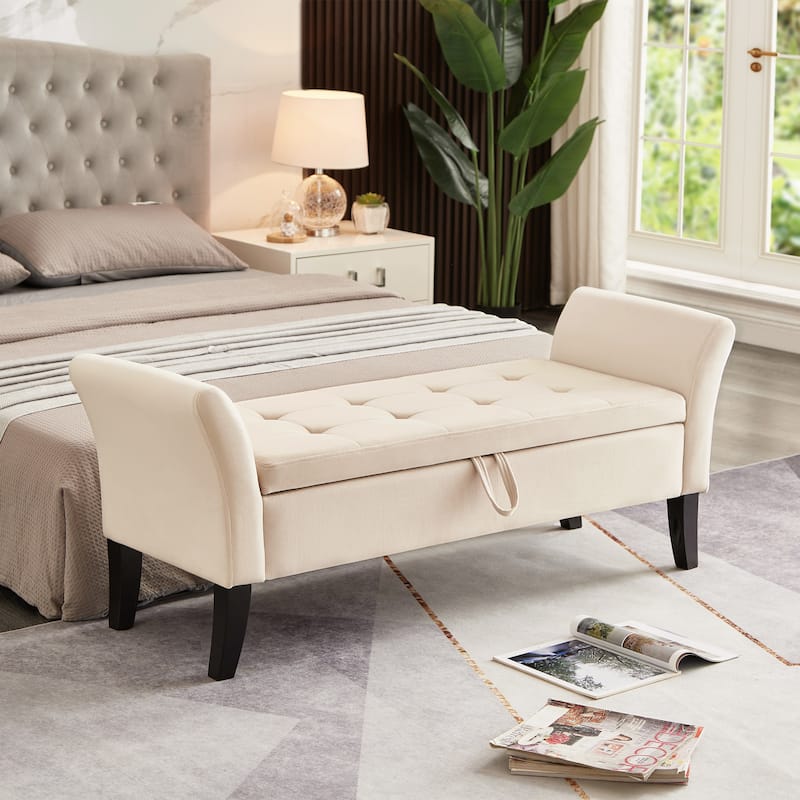 Bed Bench with Storage