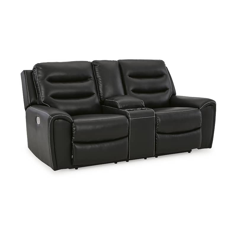 Signature Design by Ashley Warlin Black 2-Piece Upholstery Package - 90"W x 41"D x 40"H