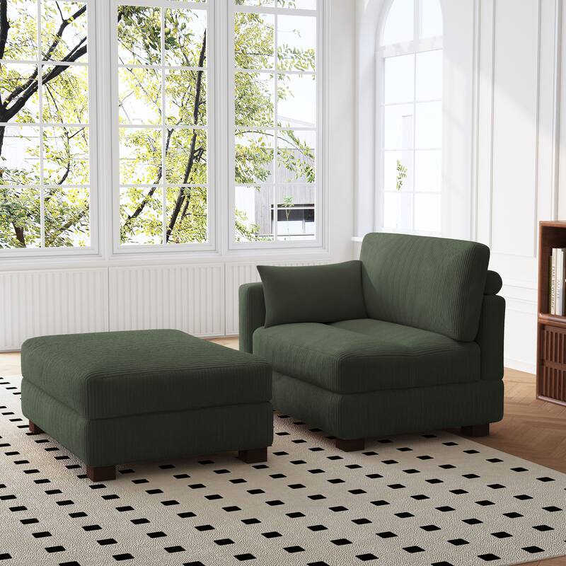 Modern Chaise Lounge Modular Sectional Sofa