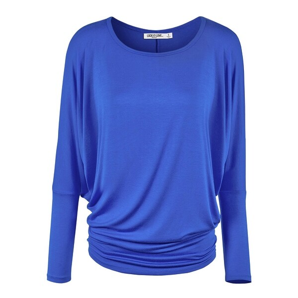 long sleeve batwing top