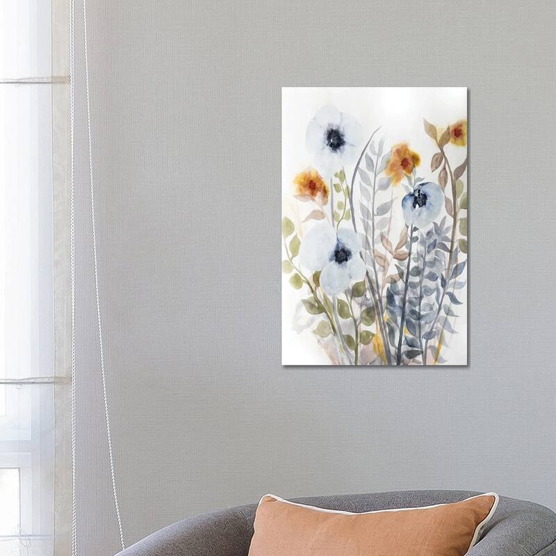 iCanvas "Floral Embrace I" by Doris Charest Canvas Print - 26x18x1.5