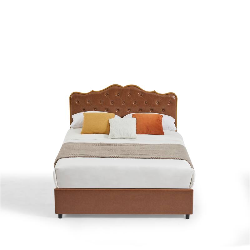 Metal frame sleeping bed with four storage drawer