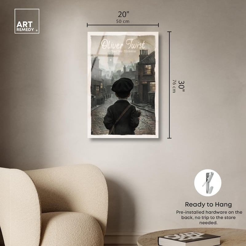 Oliver Twist Classic Acrylic by Art Remedy, Ready to Hang