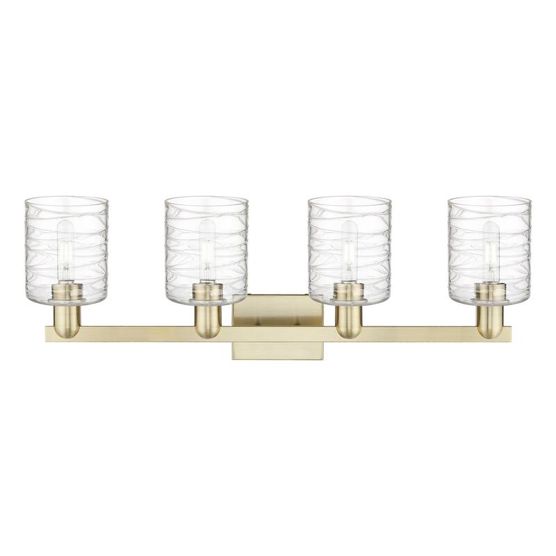 Innovations Lighting Endless Possibilities Arcadia - Cobbleskill - 4 Light 32" Bath Vanity Light