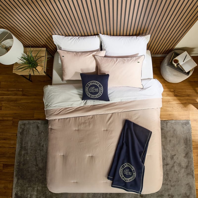Lacoste Tiebreak 3-Piece Percale Cotton Comforter Set