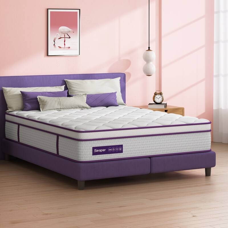 14 inch Gel Memory Foam Hybrid Mattress in a Box