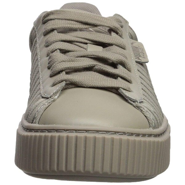 puma women's basket platform euphoria gum sneaker