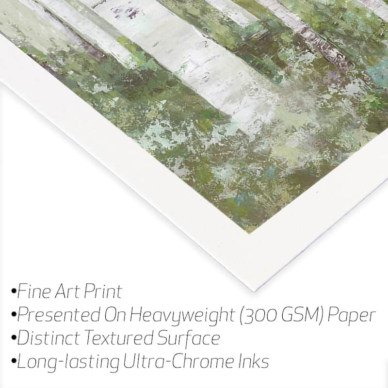 Tranquil Forest Fine Art Paper Print by Allison Pearce - Multi - 32x24
