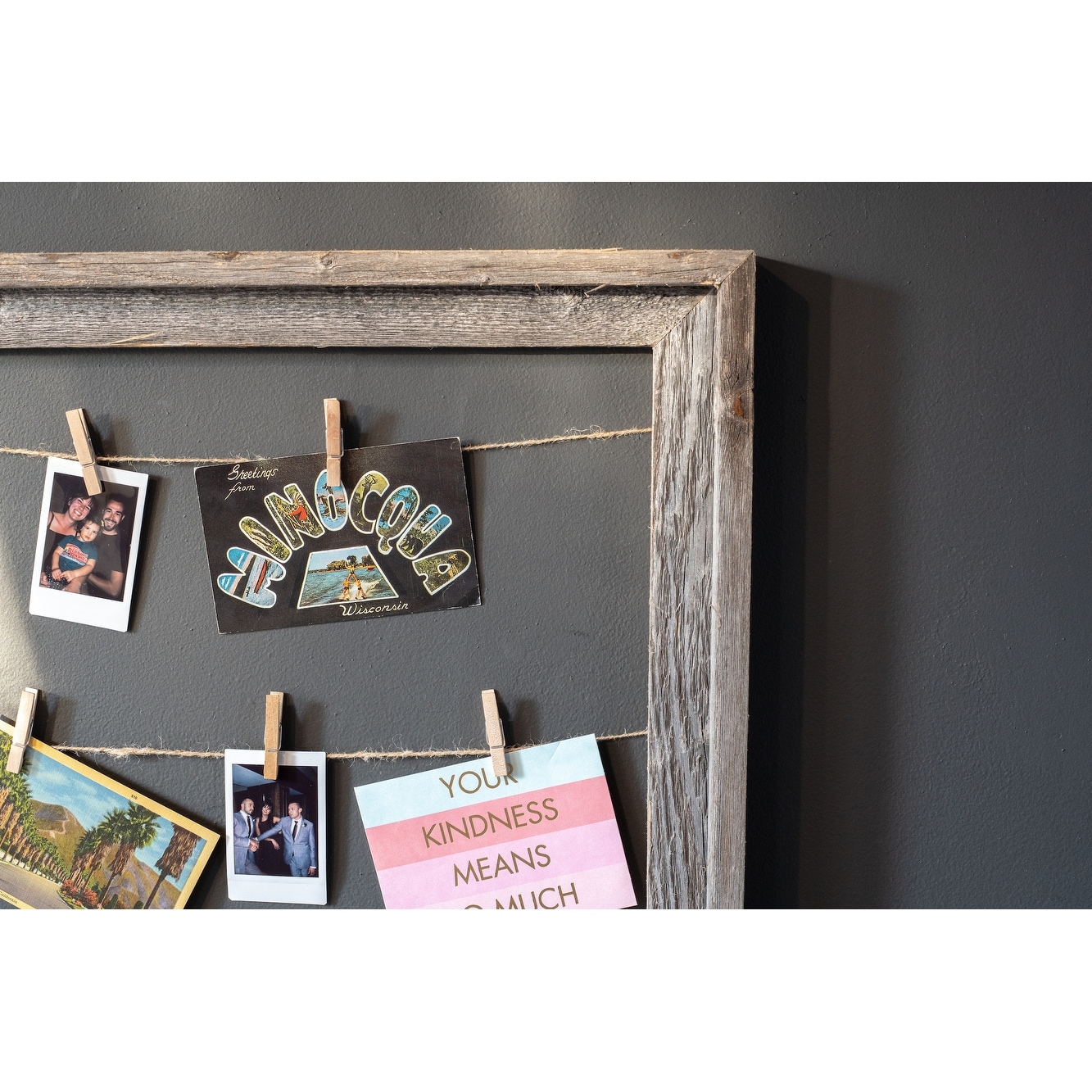 18X24 Weathered Grey Picture Frame With Sawtooth Hangers 18X24 Weathered Grey Picture Frame With Sawtooth Hangers