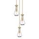 Option Brushed Brass / Clear