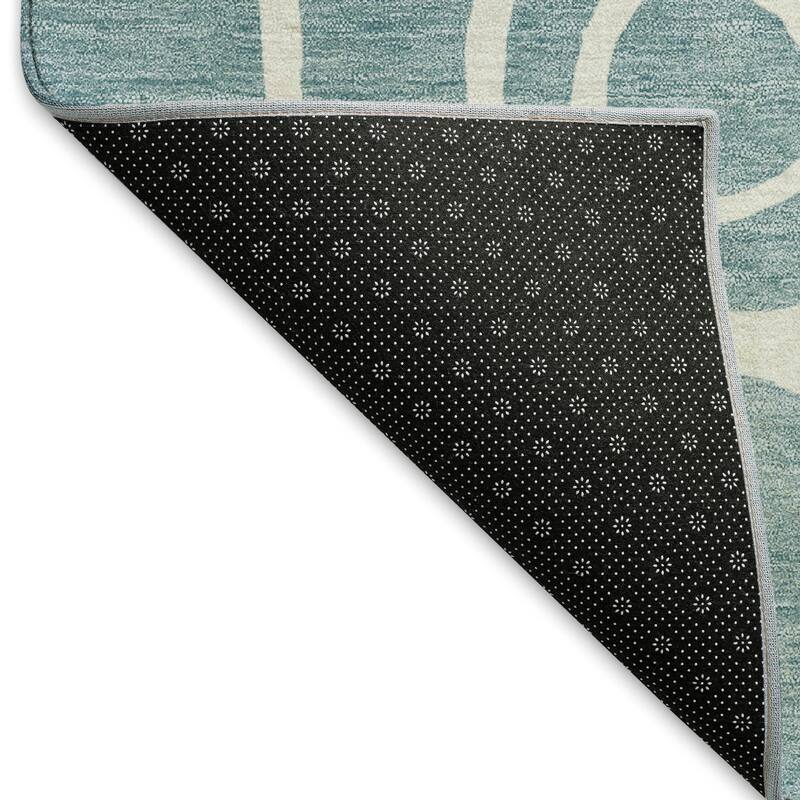 Machine Washable Indoor/ Outdoor Modern Vibe Chantille Rug