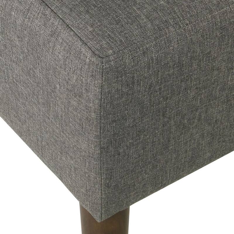 HomePop Modern Armless Dining Accent Chair