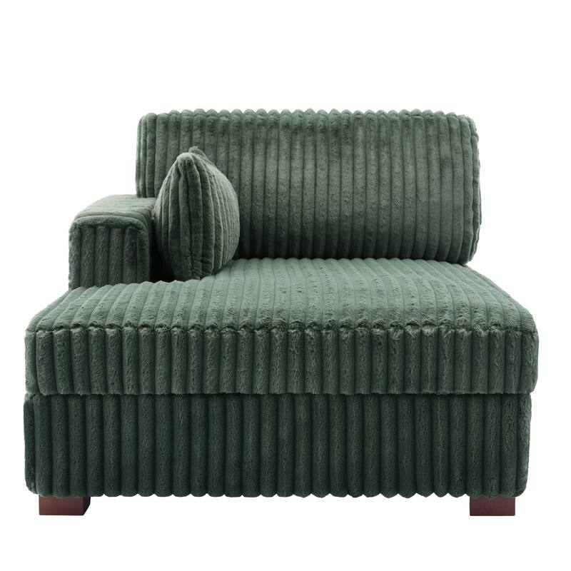 DREAMSIDEA Modern Oversized Chaise Lounge Sofa for Living Room