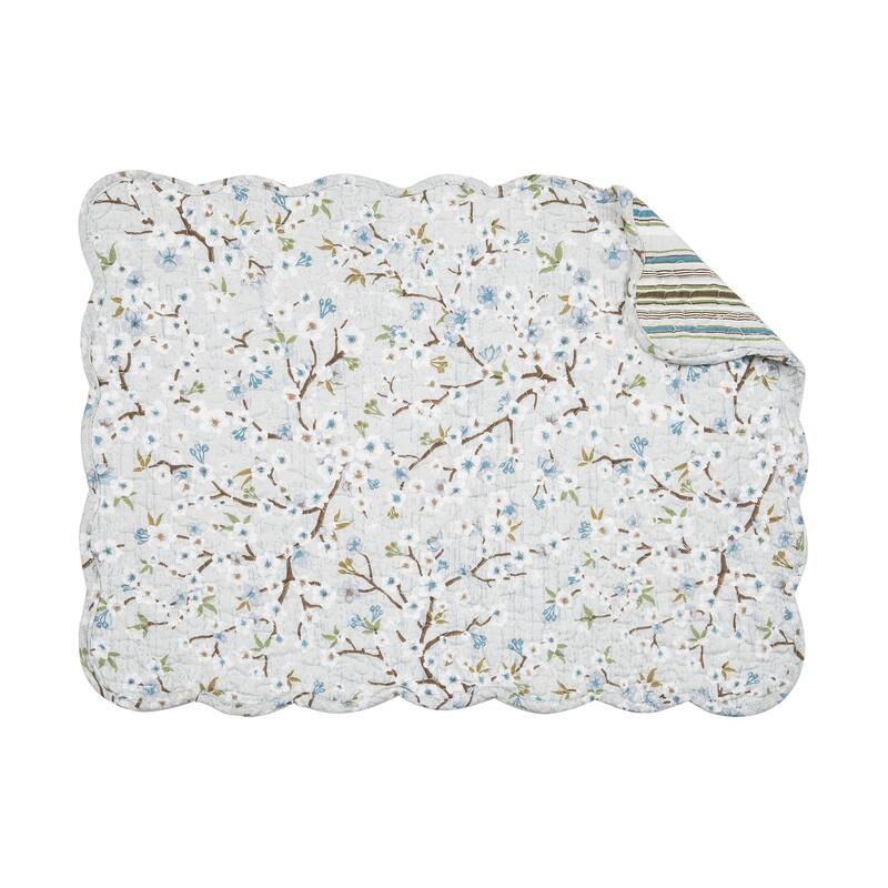 Serenity Quilted Placemat Set 6
