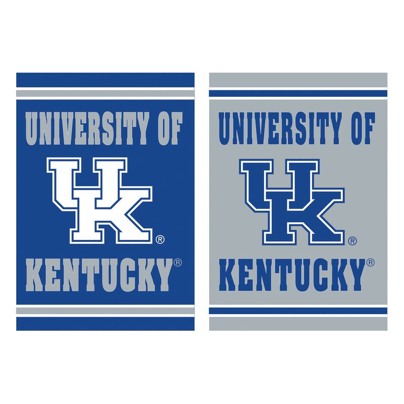Embossed Suede Flag, Garden Size, University of Kentucky