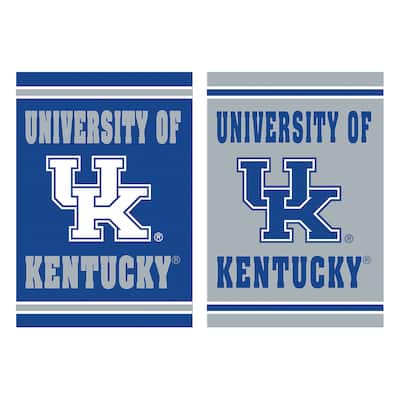 Embossed Suede Flag, Garden Size, University of Kentucky