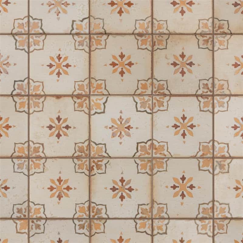 Merola Tile Mirambel Marron 13" x 13" Ceramic Floor and Wall Tile