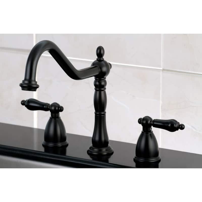 Kingston Brass Duchess 1.8 GPM Widespread Kitchen Faucet