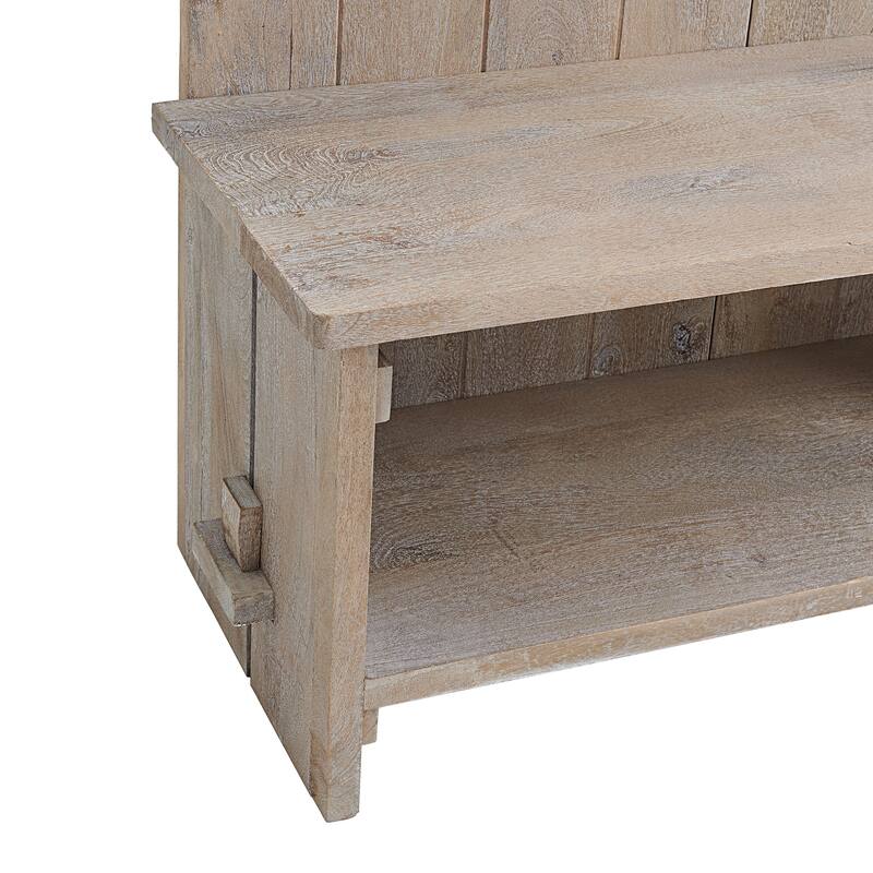 Castleton Mango Wood 70"H Hall Tree
