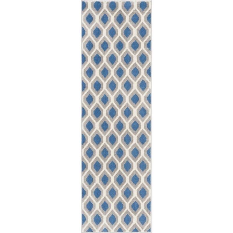 Nourison Grafix Modern Geometric Area Rug