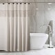 preview thumbnail 2 of 5, Creative Scents Dublin Brown Shower Curtain Hooks - Set of 12