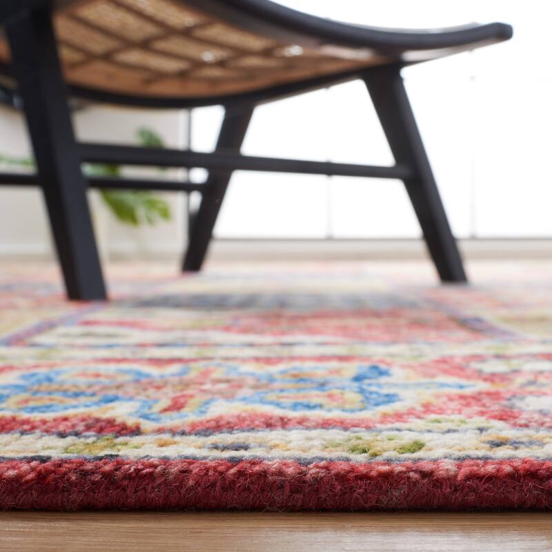 SAFAVIEH Hand-Knotted Samarkand Chiem Traditional Wool Rug