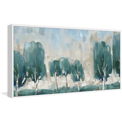 Whispers of Old Trees Floater Framed Print on Canvas