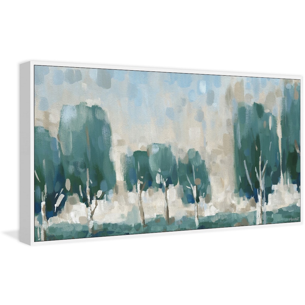 Whispers of Old Trees Floater Framed Print on Canvas