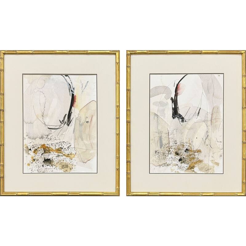 Paragon Sands and Sediments Framed Art - Set of 2