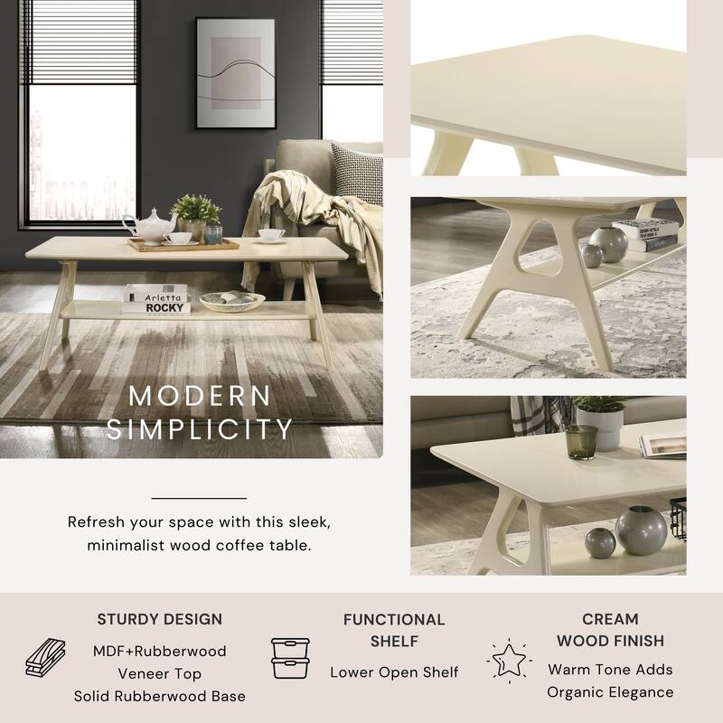 3-Piece Coffee Table Set, Coffee Table and Two End Tables