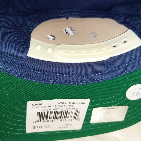 Shop Toronto Maple Leafs Mens Osfa Flatbrim Snapback Vintage