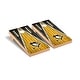 preview thumbnail 1 of 3, Pittsburgh Penguins NHL Triangle Cornhole Board Set Include Carrying Case