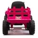 preview thumbnail 19 of 43, 12V Kids Ride On Tractor with Trailer, Battery Powered Electric Car w/ Music, USB, Music, LED Lights