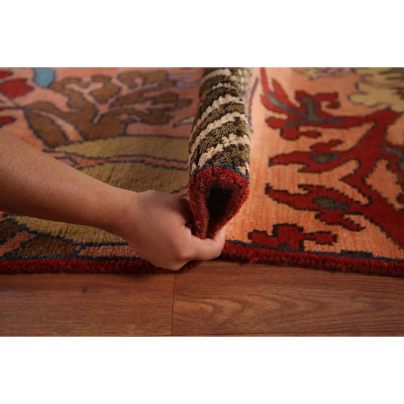 Animals Design Ziegler Indian Large Area Rug Handmade Wool Carpet - 9'10"x 13'11"