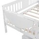 preview thumbnail 7 of 25, Nordic Twin Size Creative Daybed w/ 2 Drawers Storage Bed Frame for Kids, Teens, Girls, Boys No Box Spring Needed, Easy Assembly