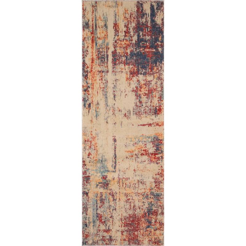 Noori Rug Low-Pile Rivaj Beige/Blue Rug