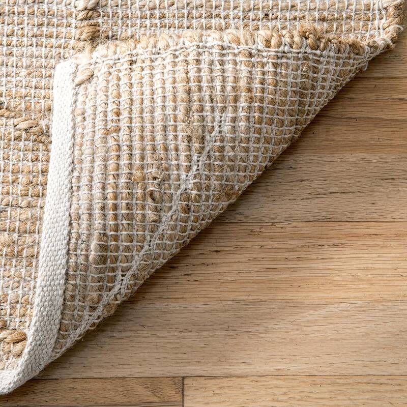Amaranth Arrow Cotton/Jute Area Rug