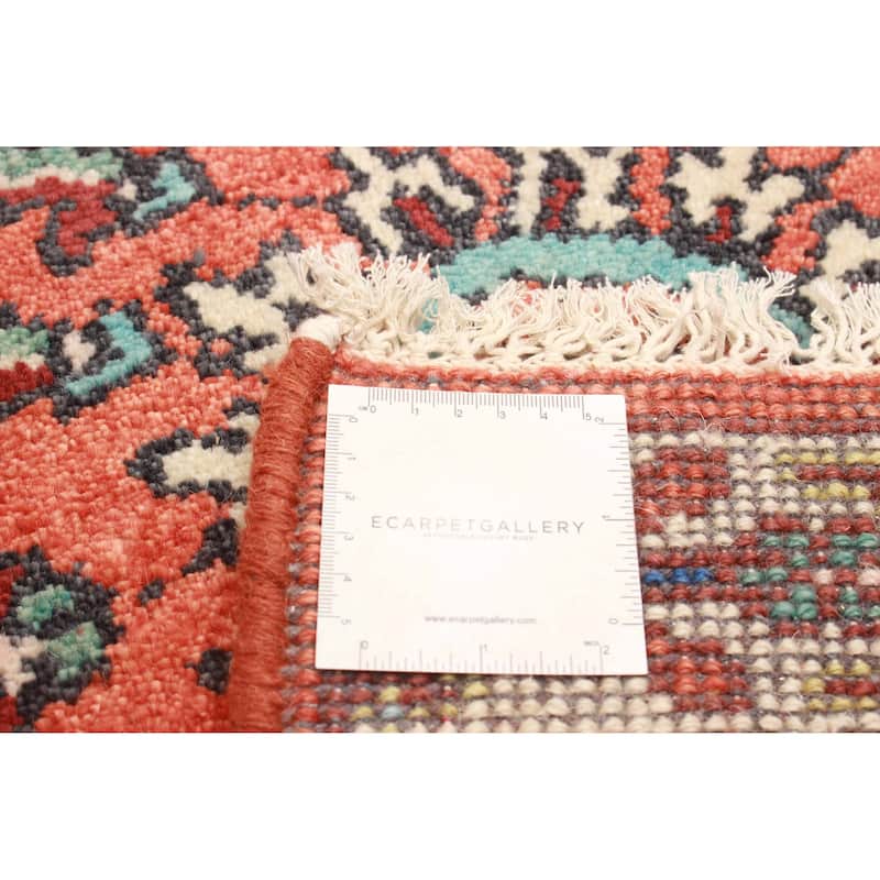 ECARPETGALLERY Hand-knotted Serapi Heritage Red Wool Rug - 2'6 x 11'11