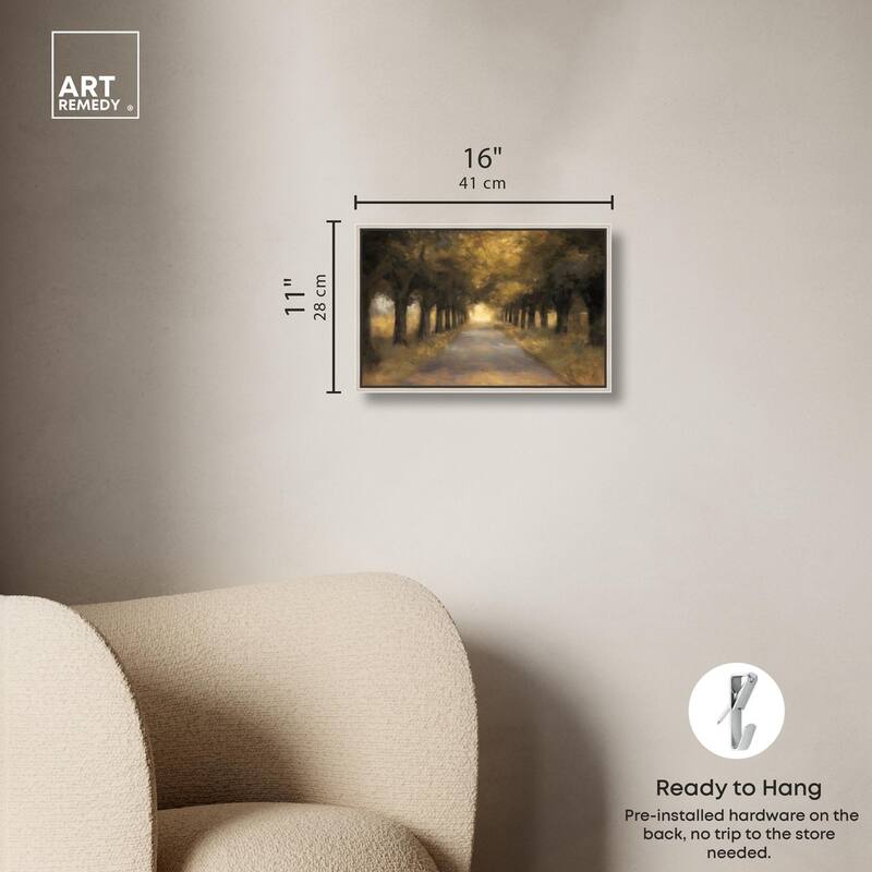 Misty Morning Canvas by Art Remedy