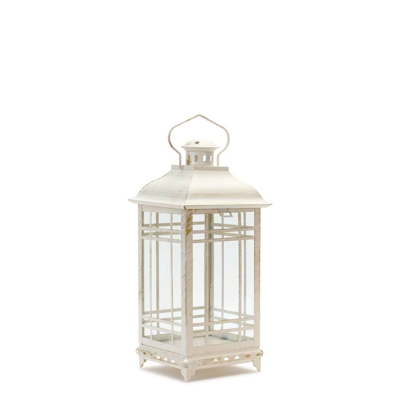 Metal Lantern (Set of 3) - 8.5 x 19.25; 7.5 x 16.25; 6.25 x 13.25