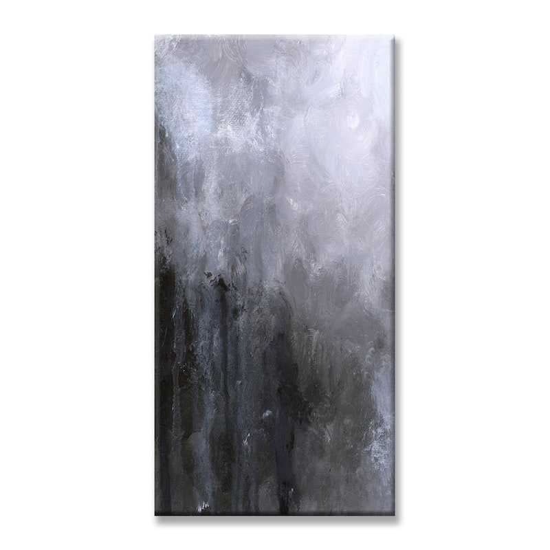 Licorice Rain' Abstract Canvas Wall Décor by Karen Moehr