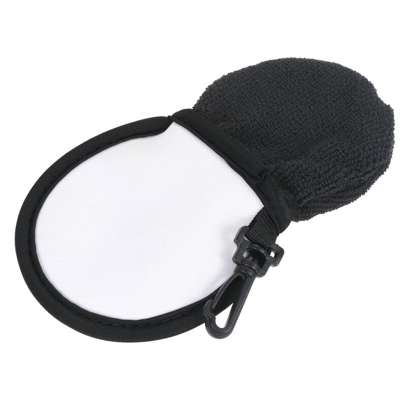 Golf Ball Cleaner Portable Pouch Pocket Washer Bag with Clips
