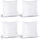 Bedding Throw Pillows (Set of 4) - White - Bed Bath &amp; Beyond - 40192732