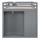 preview thumbnail 35 of 38, Full Size Functional And Stylish Wood Loft Bed With Built-in Wardrobes,Cabinets And Drawers
